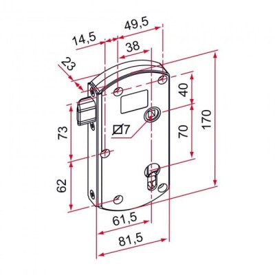 SERRURE MODULOX TIRARD