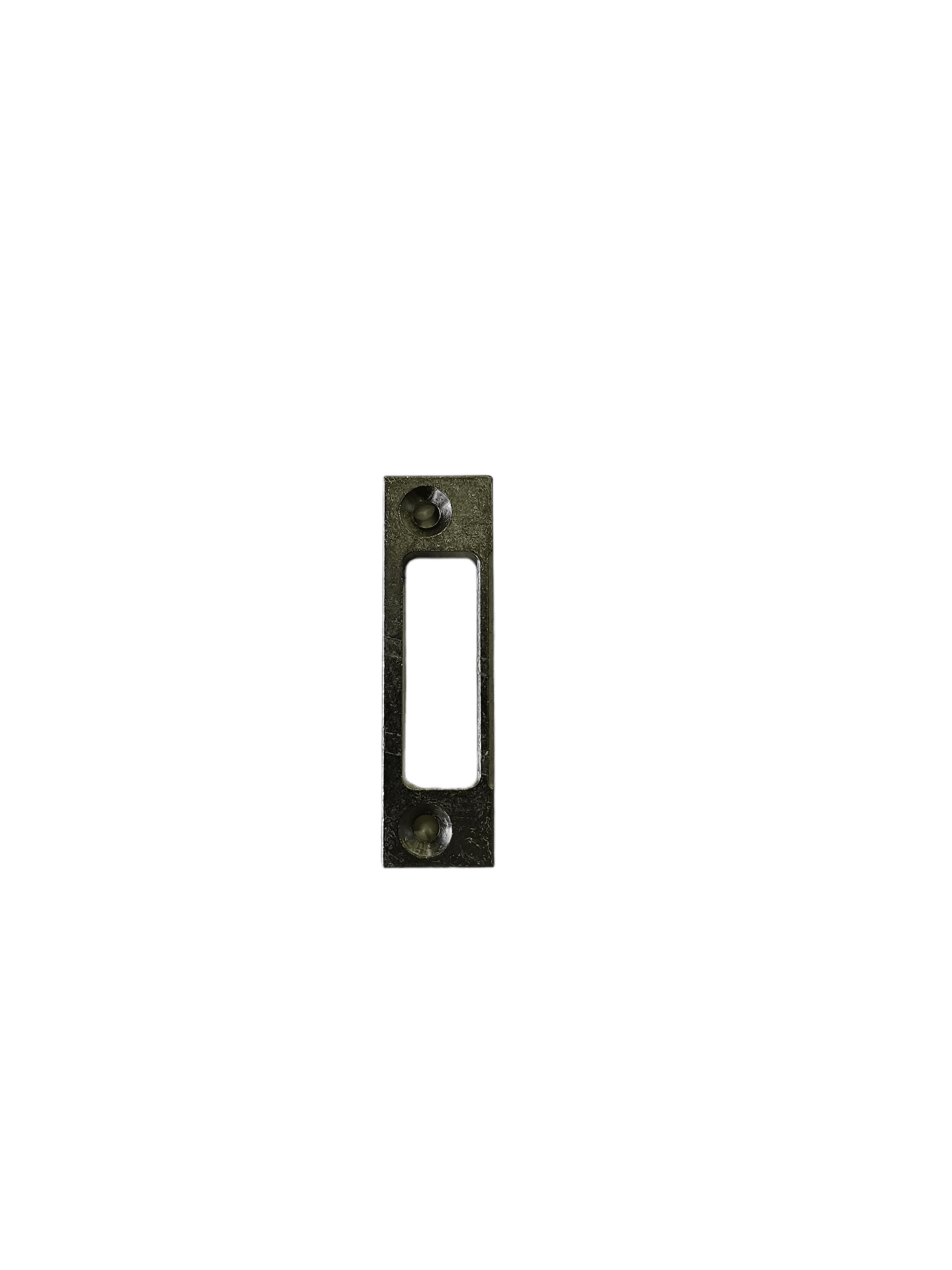 Gâche bois - jeu de 12 mm - En applique - Feuillure 18 x 8 mm - A9