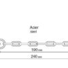 Entrebâilleur de sécurité pour porte d’entrée. CHAINET – Image 2
