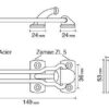 Entrebâilleur de sécurité pour porte d’entrée CLASSIC – Image 2
