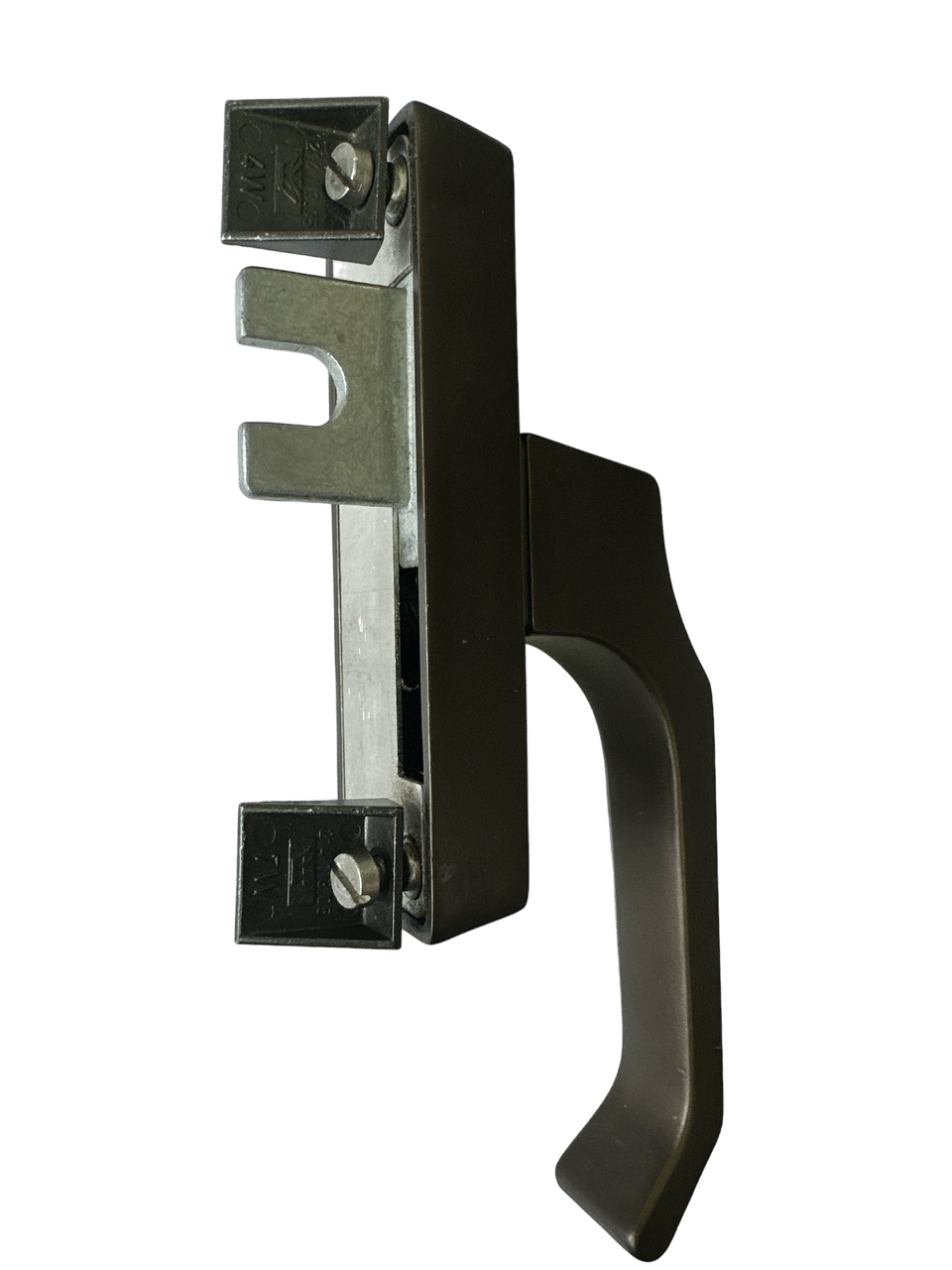 Poignée à 1 fourche  SCHUCO serie elox Bronze – Image 2