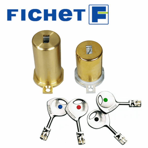 Cylindre FICHET 2D 787 doré