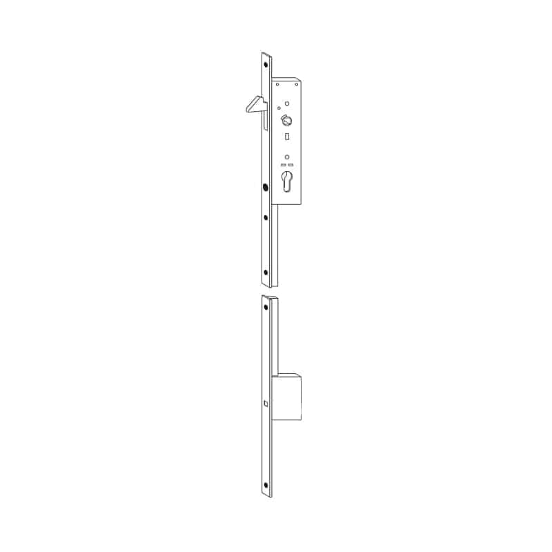 Serrure de coulissant ORFEA FERCO G-14411 00 – Image 3