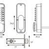 Serrure à Code MCA100 – Image 4