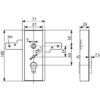Serrure horizontale pour porte basculante -  WSS – Image 2