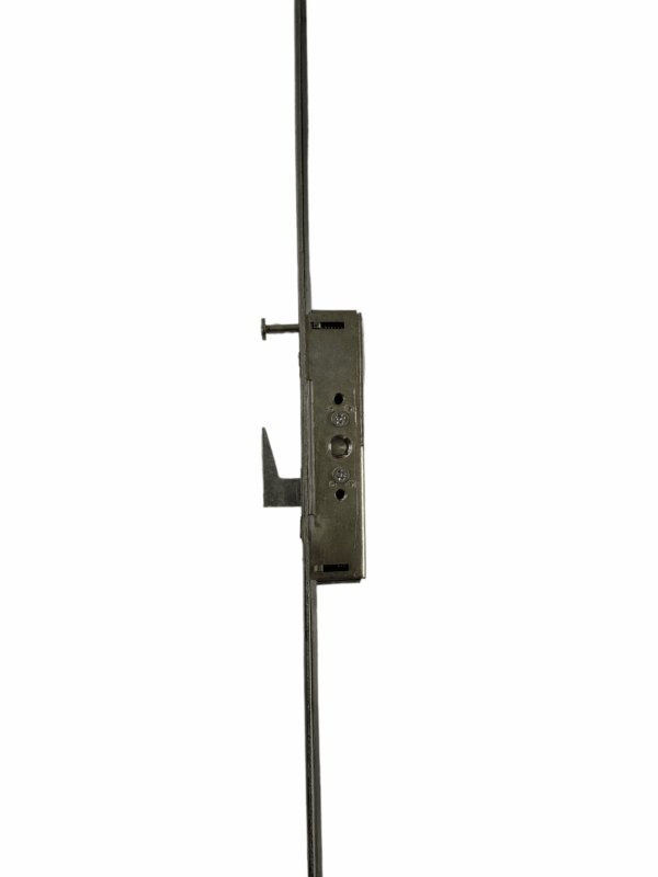 Crémone pour coulissant  mixte 5 crochets L.1600mm -profil-système