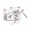 Serrure de garage tirard pvc – Image 2