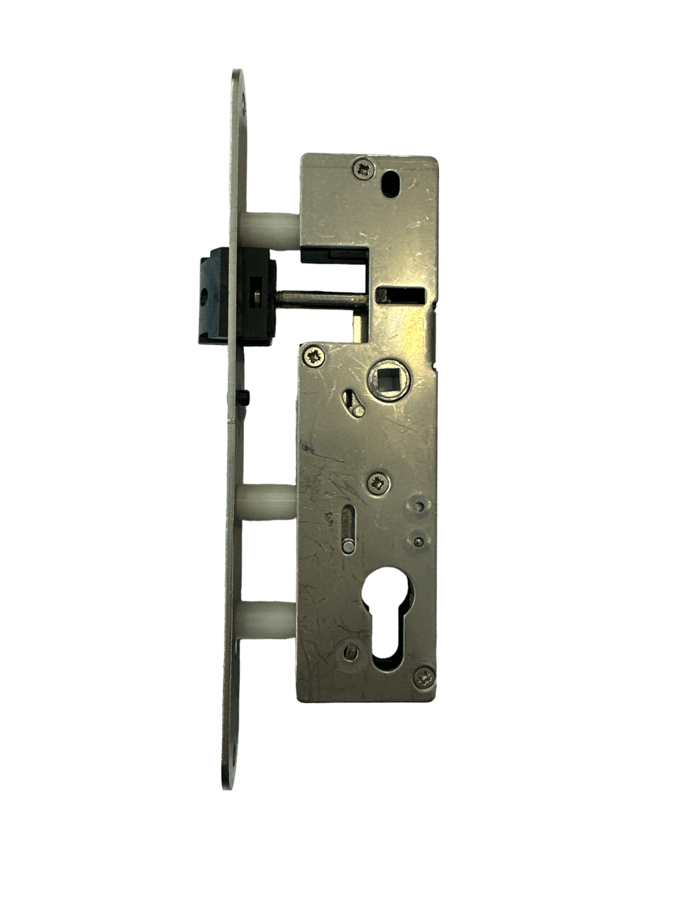 Serrure de portail DEVISMES PVC ,INOX